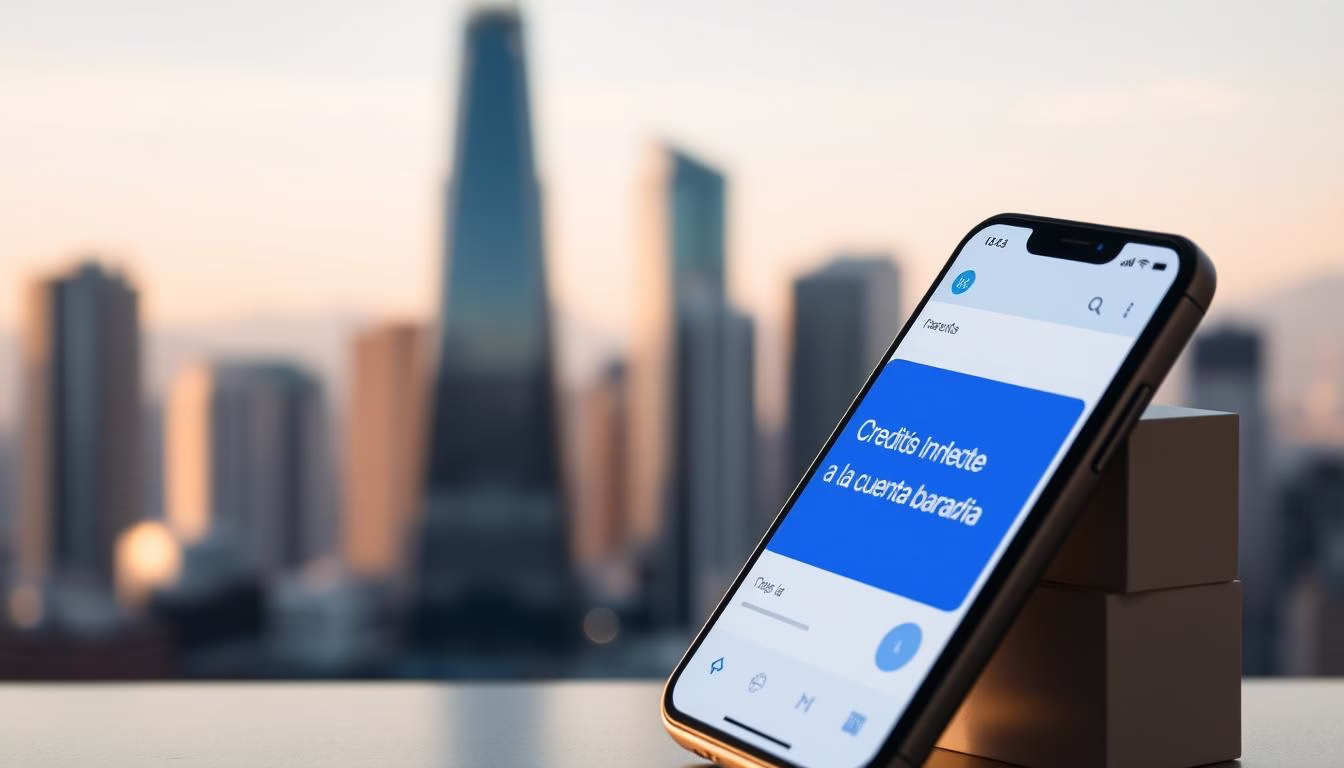 créditos inmediatos a la cuenta bancaria