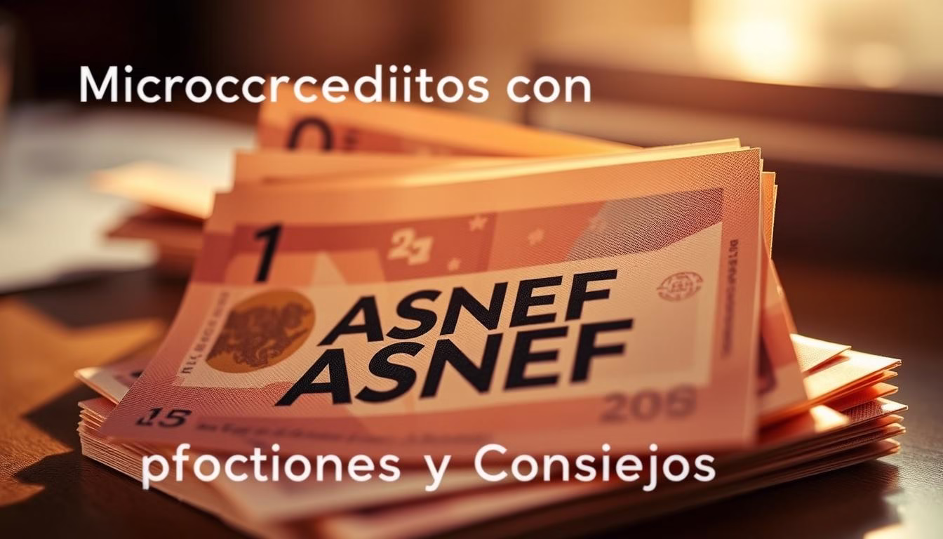 microcréditos con asnef, ¿posible?