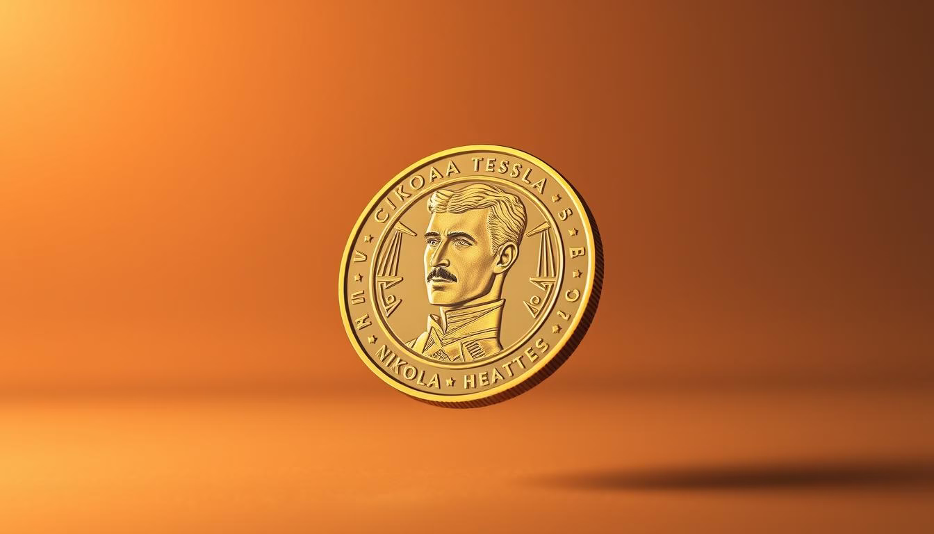 moneda de tesla