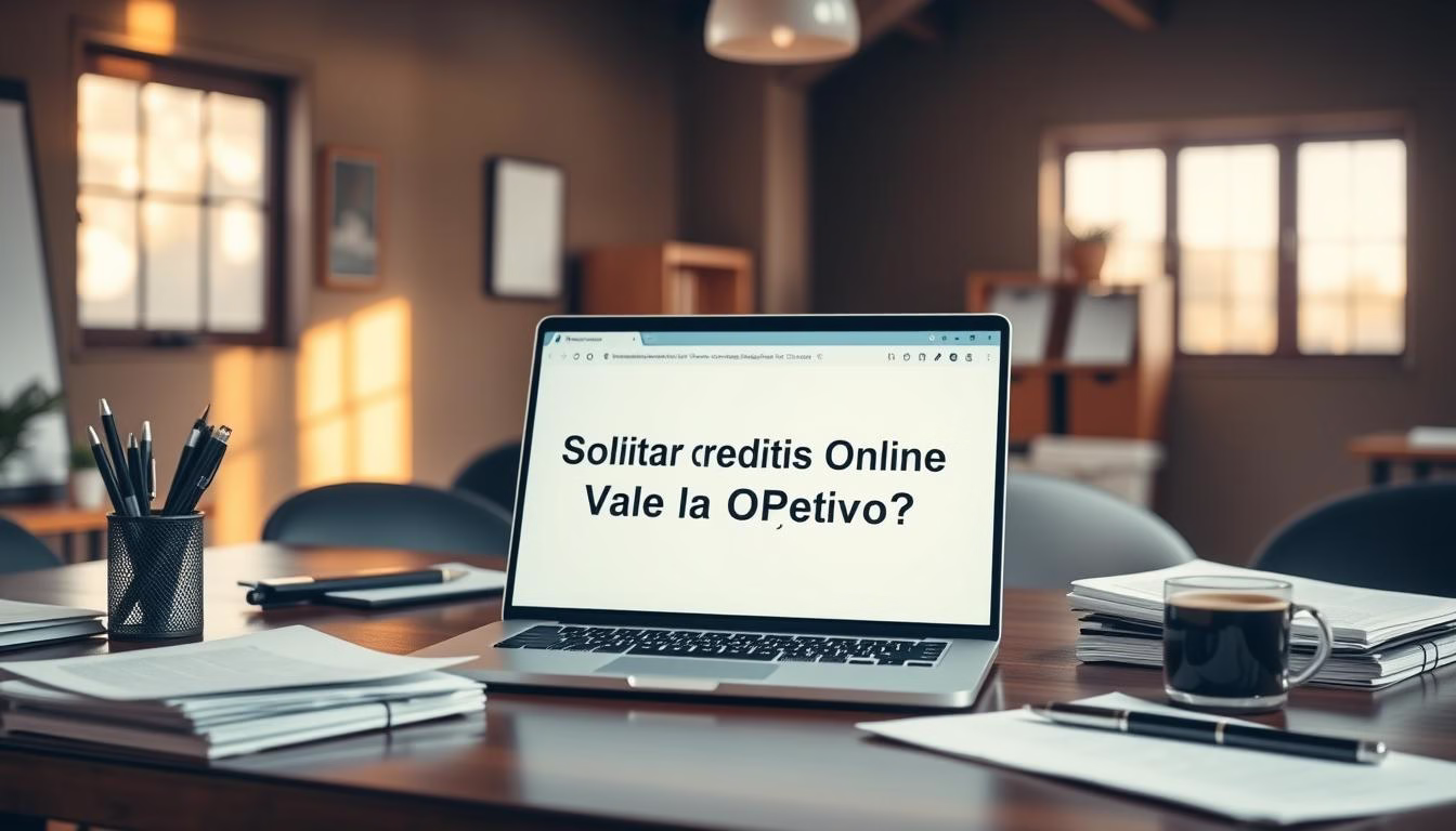 solicitar créditos online, ¿vale la pena?