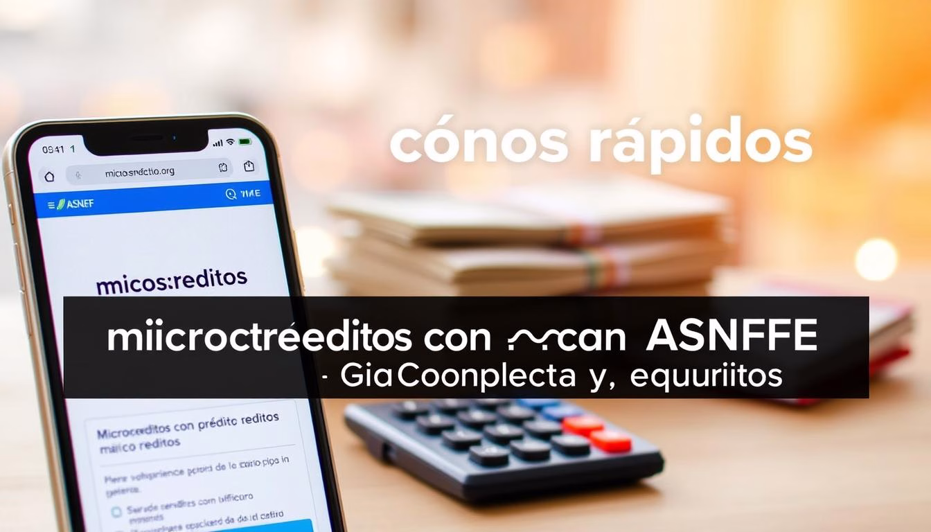 microcreditos con asnef
