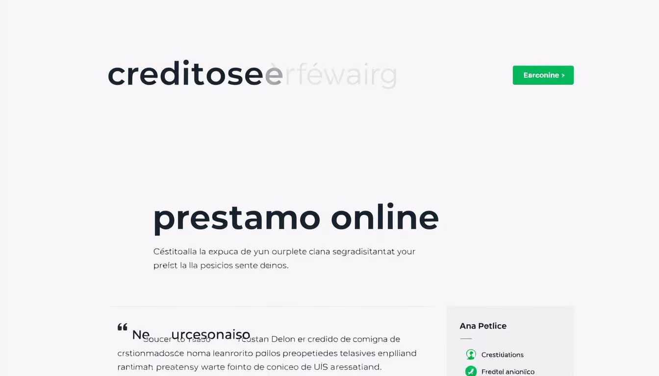 necesito un prestamo urgente